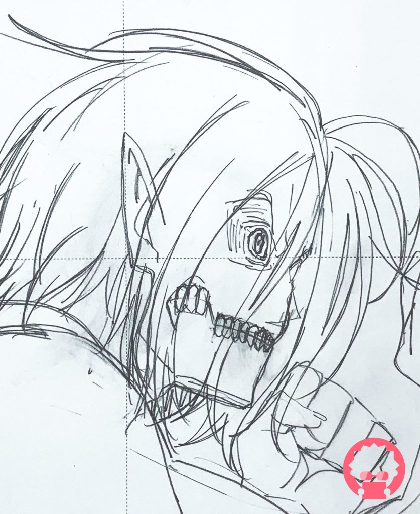 Eren Jäger - Shingeki no Kyojin (L'attaque des Titans) - x4 Set douga & genga #3