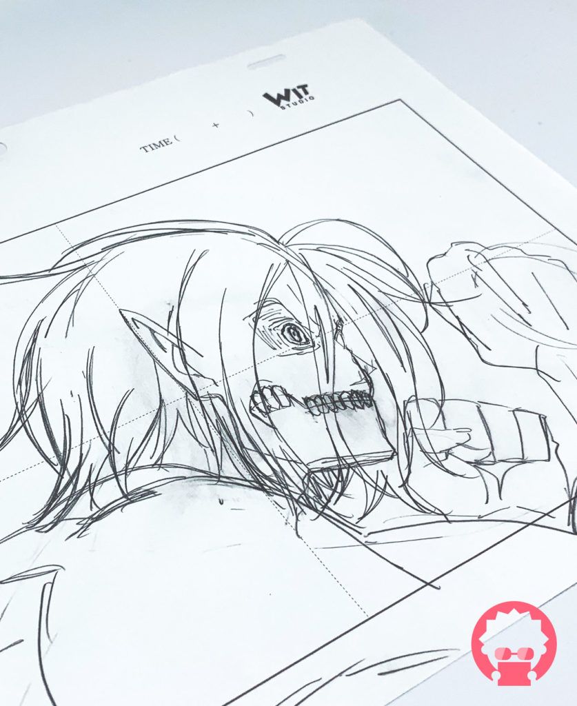 Eren Jäger - Shingeki no Kyojin (L'attaque des Titans) - x4 Set douga & genga #3