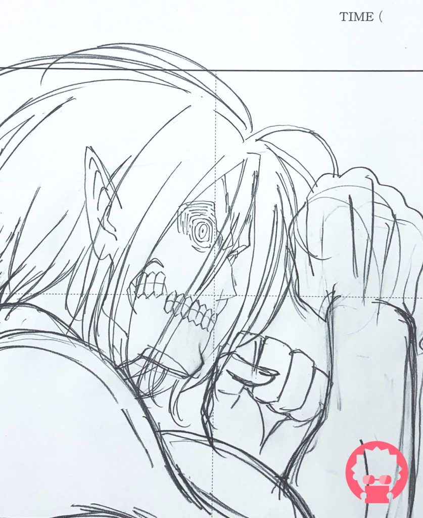 Eren Jäger - Shingeki no Kyojin (L'attaque des Titans) - x4 Set douga & genga #3