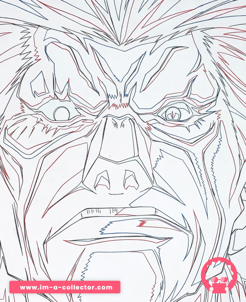 Fate/Stay Night - Berserker - Heracles - x3 Set douga / genga #2
