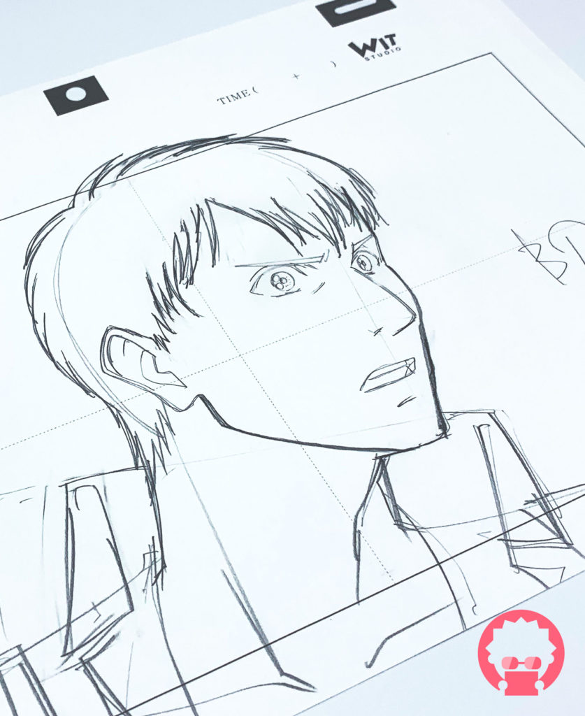 Bertolt Hoover - Shingeki no Kyojin (Attack on Titan) - x3 Set douga & genga #5