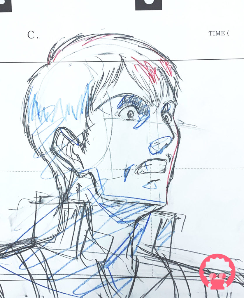 Bertolt Hoover - Shingeki no Kyojin (Attack on Titan) - x3 Set douga & genga #5