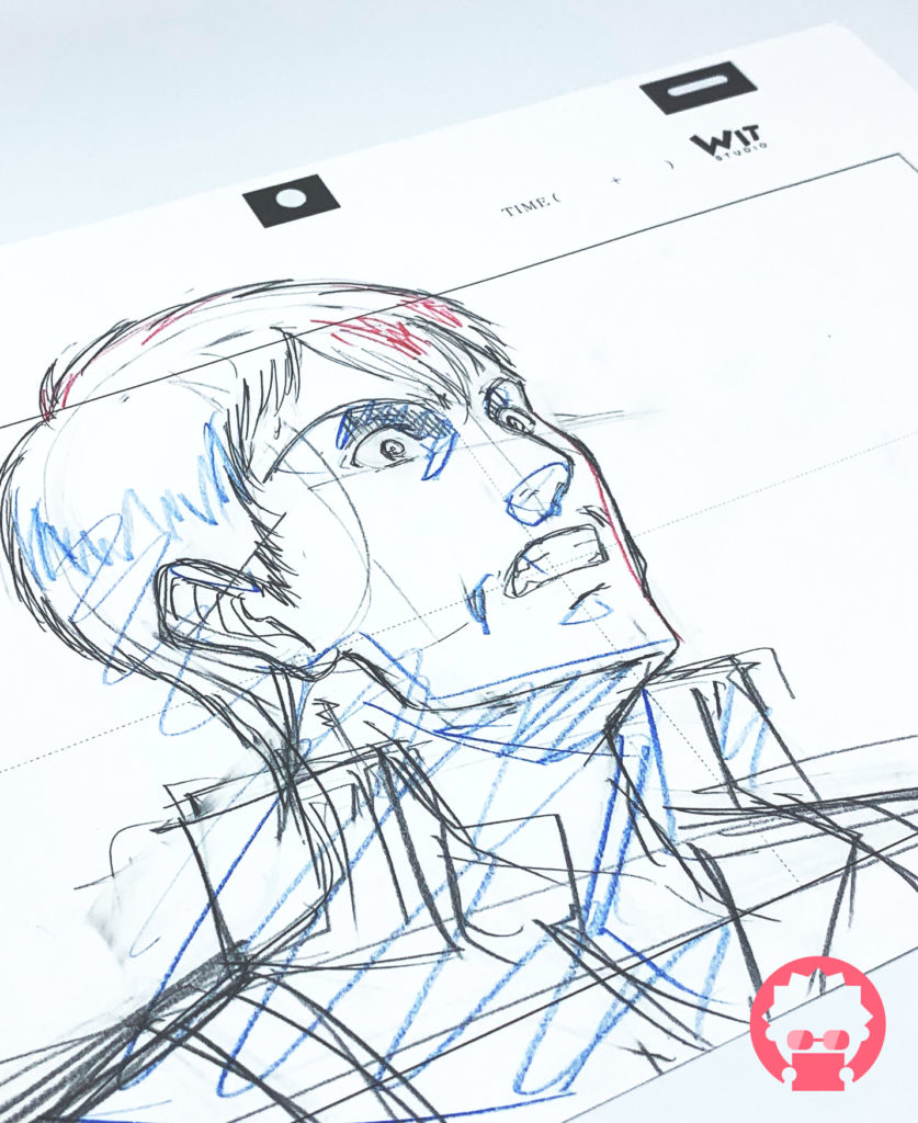 Bertolt Hoover - Shingeki no Kyojin (Attack on Titan) - x3 Set douga & genga #5