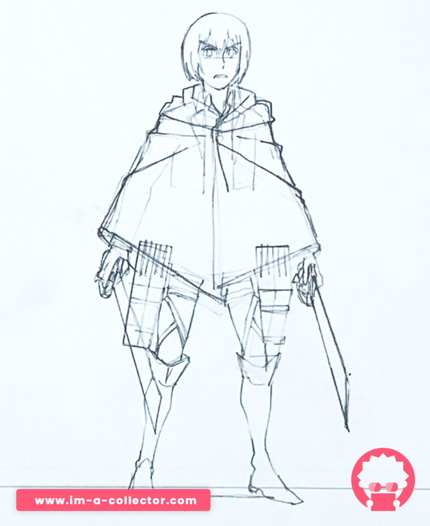 Mikasa Ackerman & Armin Arlelt – Shingeki no Kyojin (Attack on Titan) – x3 Set douga & genga #6