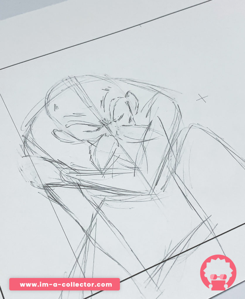 Détails sur Kame Sennin – Muten Roshi – Dragon Ball Super – x3 Set douga / genga