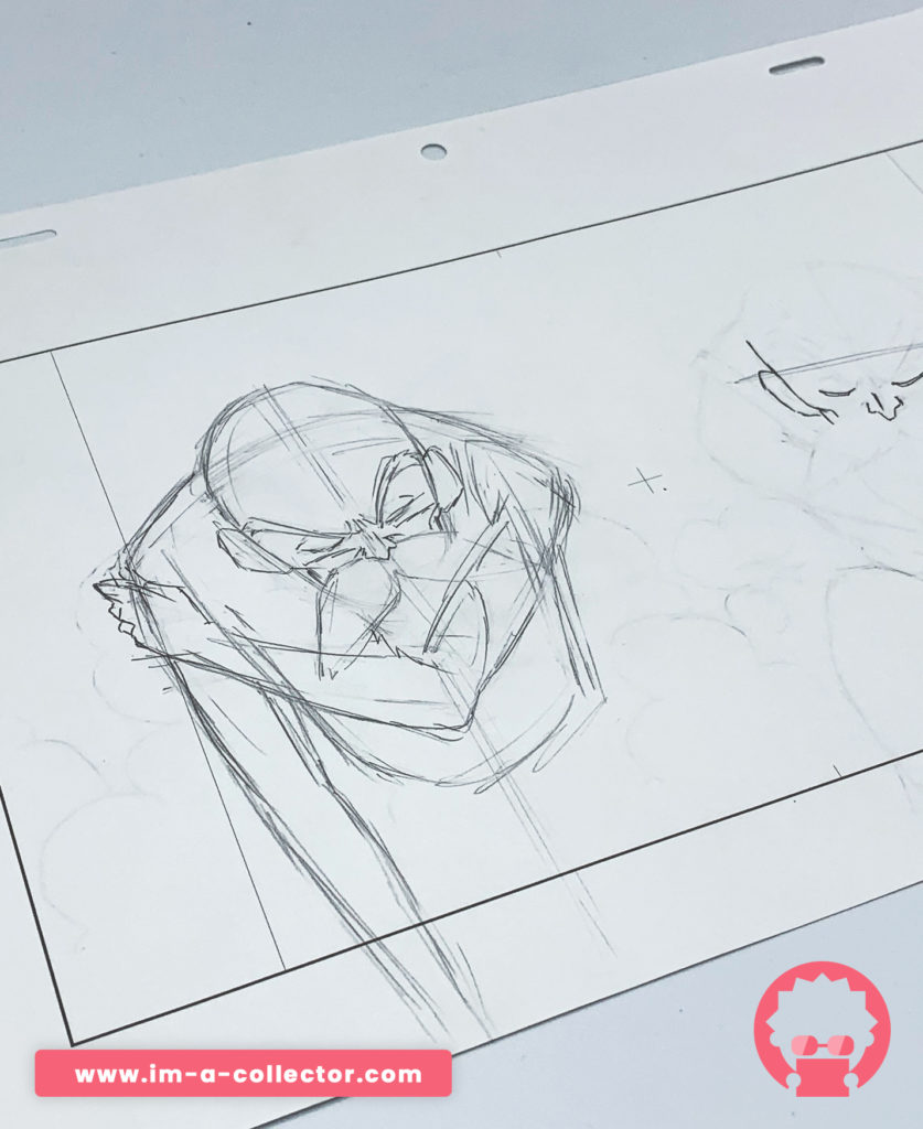 Détails sur Kame Sennin – Muten Roshi – Dragon Ball Super – x3 Set douga / genga