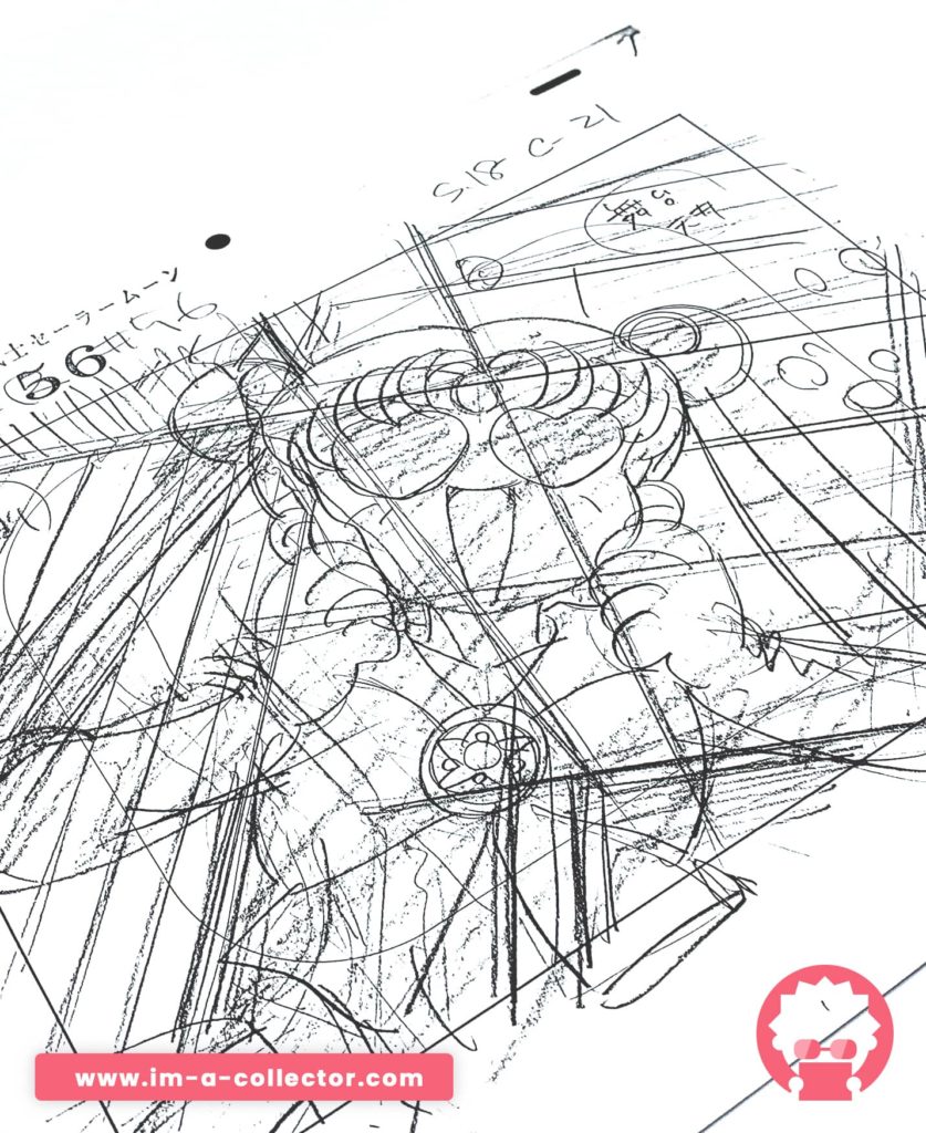 Détails sur Usagi Tsukino – Sailor Moon – x4 Set Dougas / Corrections / Layout #3