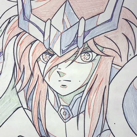 Quand un simple coup de crayon a changé ma façon de voir les animés Genga original de Shun dessiné par Shingo Araki pour Saint Seiya.