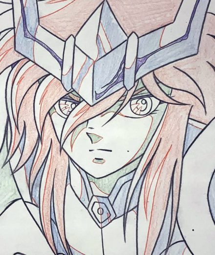 Dessins originaux d’animés : comment un simple coup de crayon a changé ma façon de collectionner Genga original de Shun dessiné par Shingo Araki pour Saint Seiya.