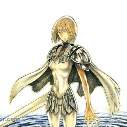 【調査】CLAYMORE ― クレア ― オリジナルイラスト複製(出所不明) クレイモア 『CLAYMORE』 ― 出自不明の複製イラスト