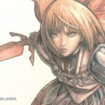 CLAYMORE – Reproduction officielle signée et numérotée par Norihiro Yagi, issue du concours Jump Square lié au tome 22.