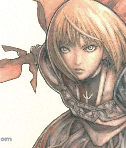 CLAYMORE – Claire – Reproduction illustration originale signée (Jump SQ – concours tome 22) CLAYMORE – Reproduction officielle signée et numérotée par Norihiro Yagi, issue du concours Jump Square lié au tome 22.