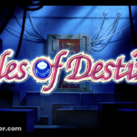 メモリーカード:アークザラッド コレクション(PS1)— 2002 Opening de Tales of Destiny (PS1, 1997) montrant le titre du jeu tel qu’il apparaît dans la vidéo d’introduction animée