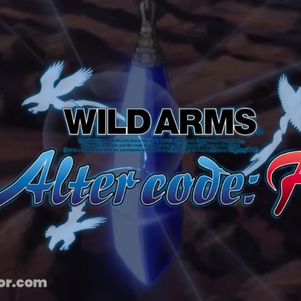 【考察】『ワイルドアームズ アルターコード:F』オープニング分析(PlayStation 2/Media.Vision・2003年) オープニングに登場する『ワイルドアームズ アルターコード:F』のロゴと、作品のビジュアルイメージを象徴する青く輝く石。