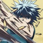 【collection】HUNTER×HUNTER:意志の強い眼差しを見せるクラピカの公式リレズ(1999年アニメ) 1999年版『HUNTER×HUNTER』アニメに由来する、攻撃中のキルア=ゾルディックの公式リレズ。