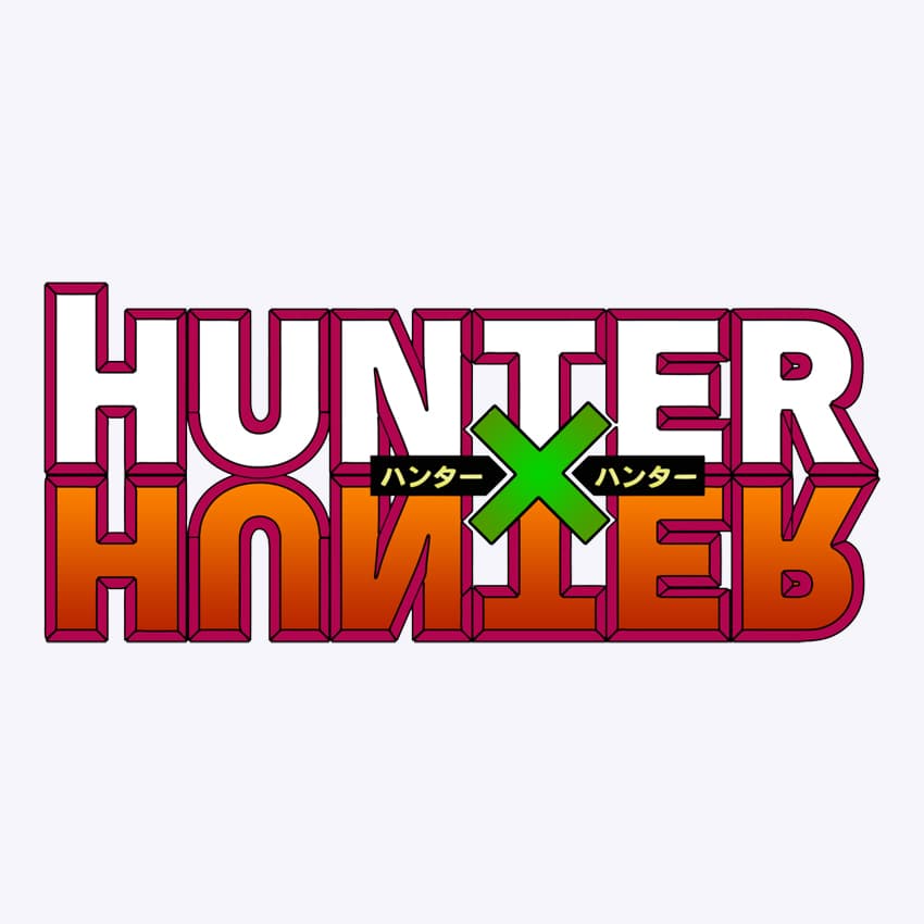 Logo de Hunter × Hunter, série majeure du manga et de l’anime japonais créée par Yoshihiro Togashi