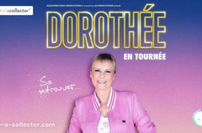 Affiche de la tournée 2026 de Dorothée intitulée « Se retrouver », utilisée pour annoncer son retour sur scène.