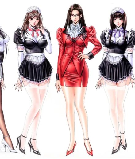 G-Taste : quand les goûts changent, mais que la mémoire reste Visuel de cover pour un article sur G-Taste mettant en avant Mai Kannazuki et plusieurs maids de la maison du Baron Masquerade.