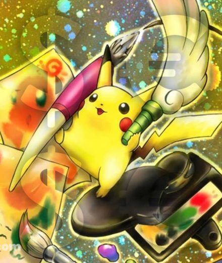 Visuel de la carte Pokémon Pikachu Illustrator, devenue la carte Pokémon la plus chère jamais vendue lors d’une transaction privée.