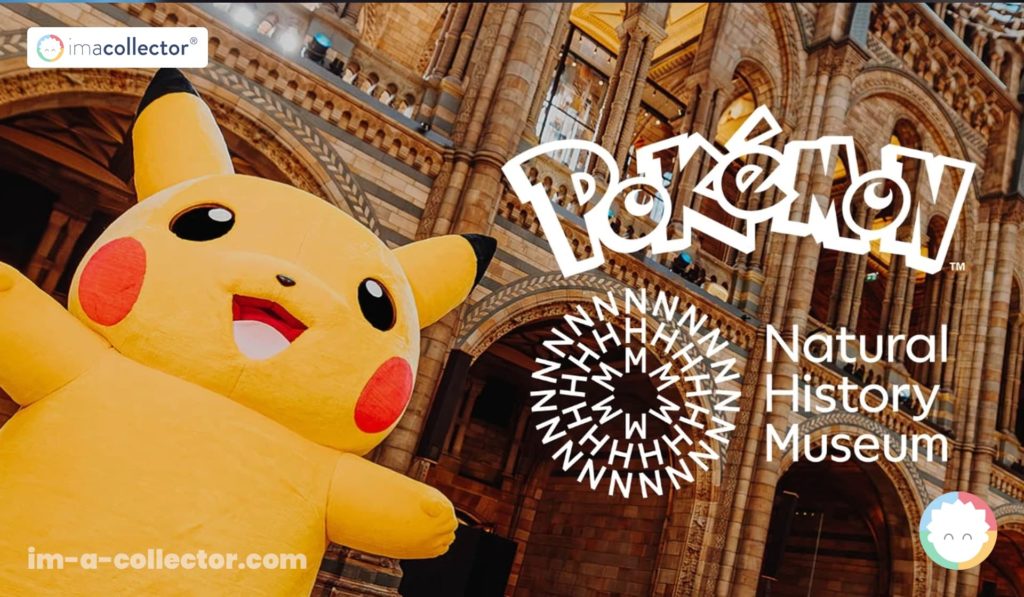 Pikachu mis en scène dans le Natural History Museum de Londres lors de la collaboration consacrée à Pokécology.