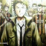 日本のプロサッカーを題材にしたアニメ『GIANT KILLING』で、イースト・トーキョー・ユナイテッドの選手たちに囲まれる達海猛。