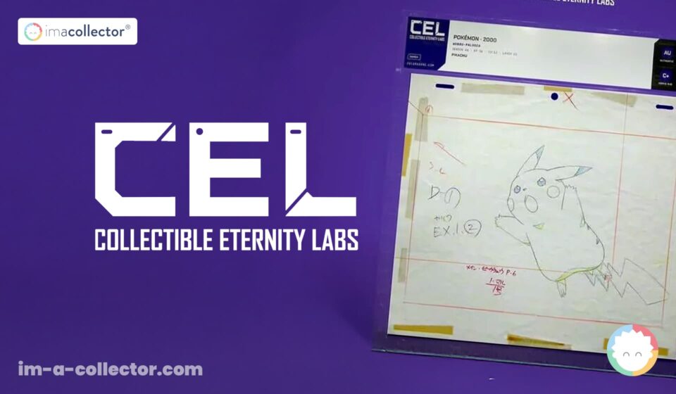 Collectible Eternity Labs (CEL): what are the risks of grading anime art? Cover image of Collectible Eternity Labs (CEL) featuring its logo alongside a Pokémon production drawing of Pikachu.