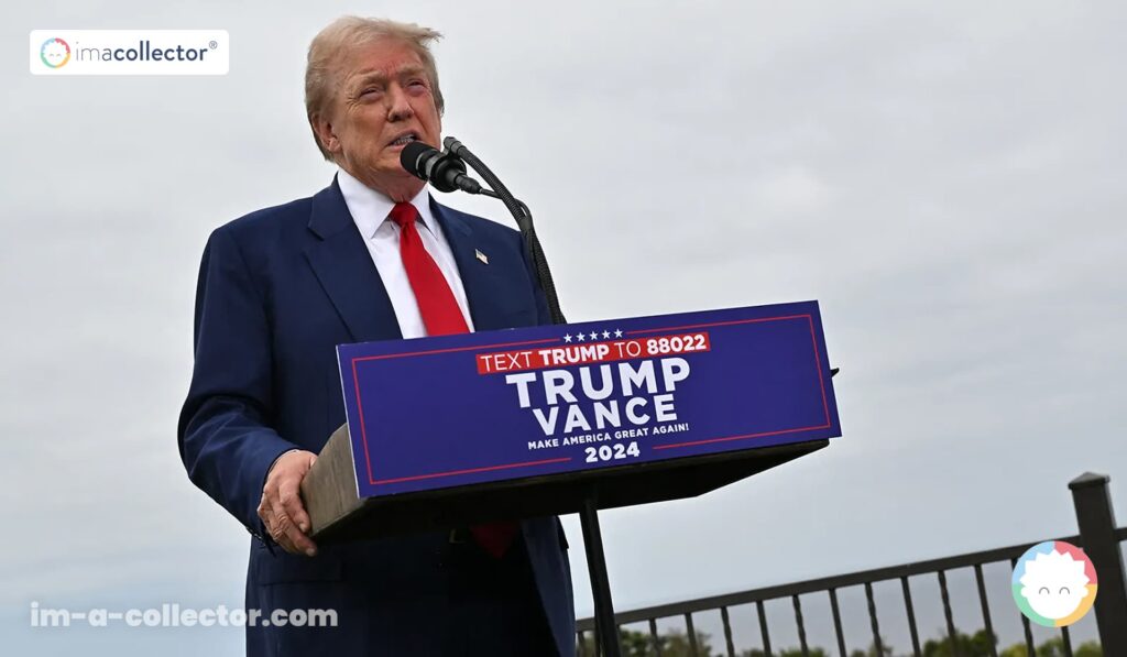 Donald Trump lors d’une conférence de presse au Trump National Golf Club de Los Angeles, en Californie, en septembre 2024.
